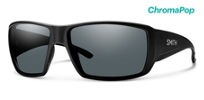 Smith Guide's Choice Matte Black Glass ChromaPop Polarized Gray Lens Sunglasses Sunglasses