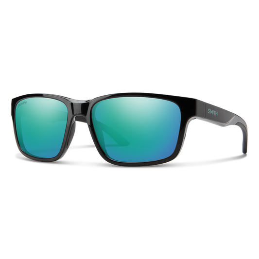 Smith Basecamp ChromaPop Polarized Sunglasses - Black Jade Opal Mirror Lens Sunglasses