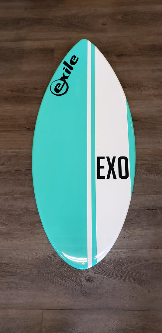 Exile EXO Epoxy Skimboard - 48" and 52" Length skimboard Medium 48" Tur Turquoise