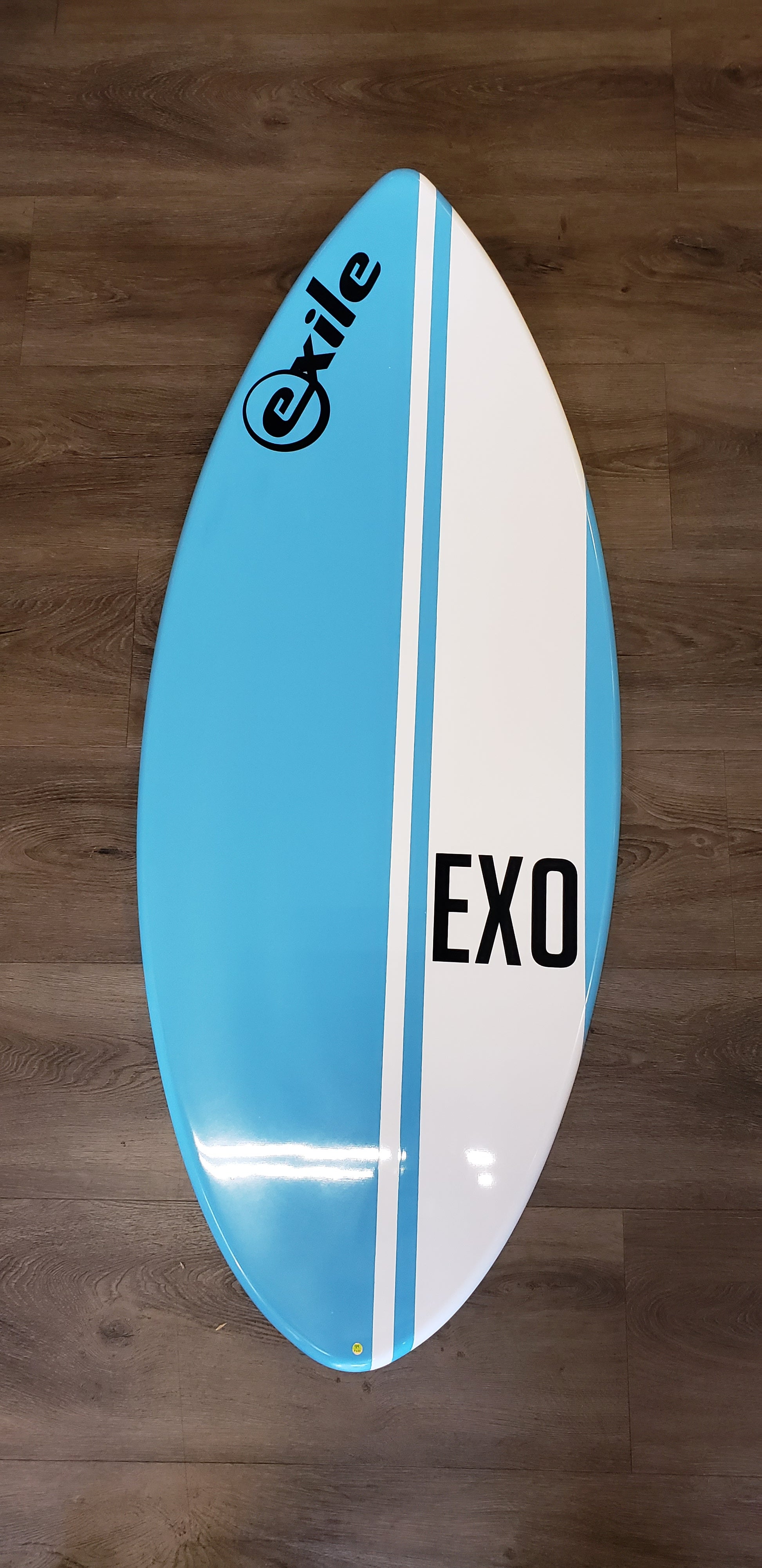 Exile EXO Epoxy Skimboard - 48" and 52" Length skimboard Large 52" Blue Blue