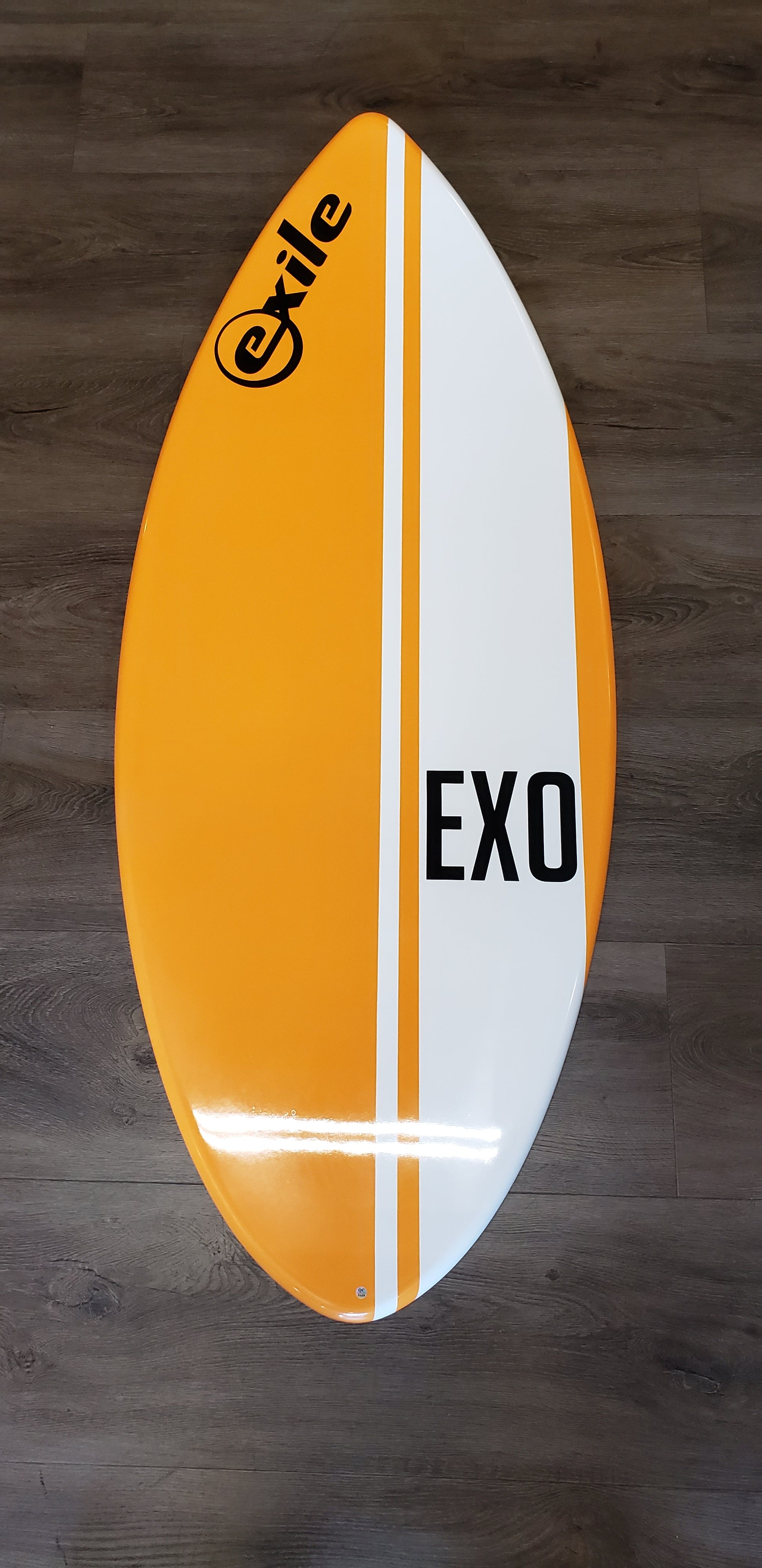 Exile EXO Epoxy Skimboard - 48" and 52" Length skimboard Large 52" Org Orange
