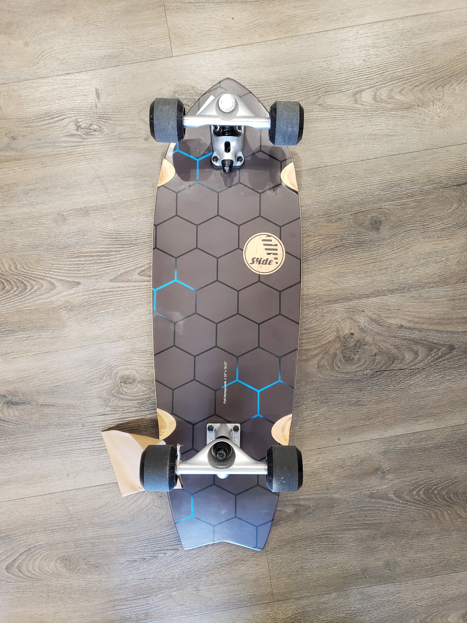 SLIDE FISH HONEYCOMB 32" COMPLETE SURFSKATE Longboard Skateboard