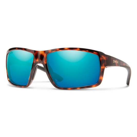 Smith Hookshot Tortoise ChromaPop Polarized Opal Mirror Sunglasses Sunglasses