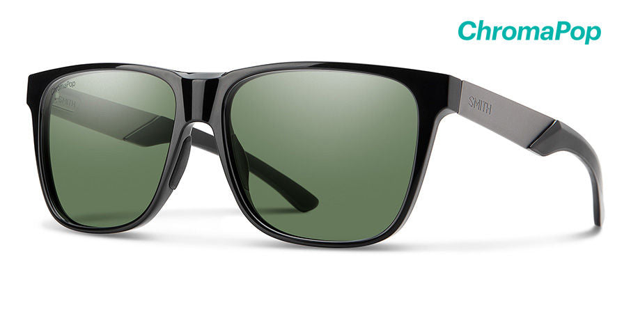 Smith Lowdown XL Steel Black ChromaPop Polarized Gray Green Lense Sunglasses Sunglasses