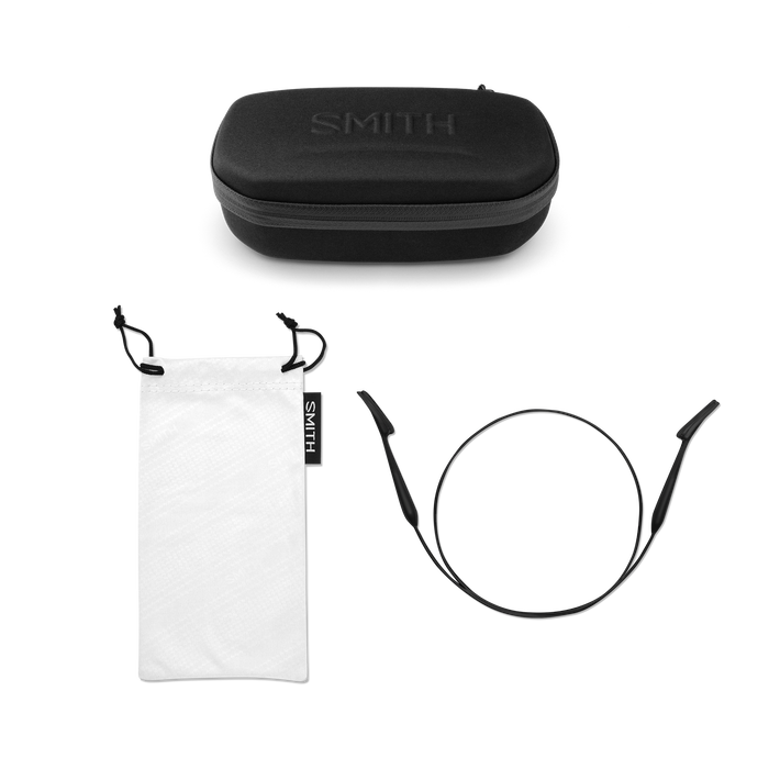 Smith Guide's Choice XL Matte Black Polarized Grey Glass Lens ChromaPop Sunglasses Sunglasses