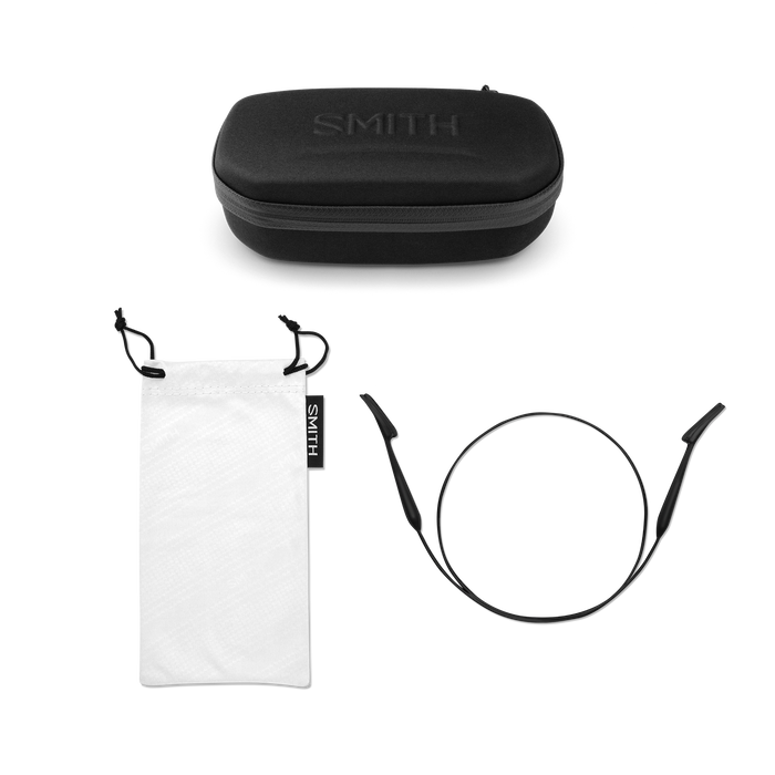 Smith Guide's Choice XL Matte Cement Polarized Green Mirror Glass Lens ChromaPop Sunglasses Sunglasses