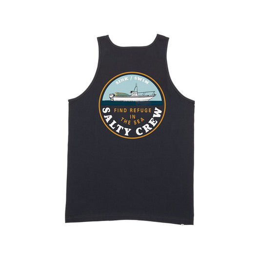 Salty Crew Dawn Patrol Tank - Nvy Mens Tank