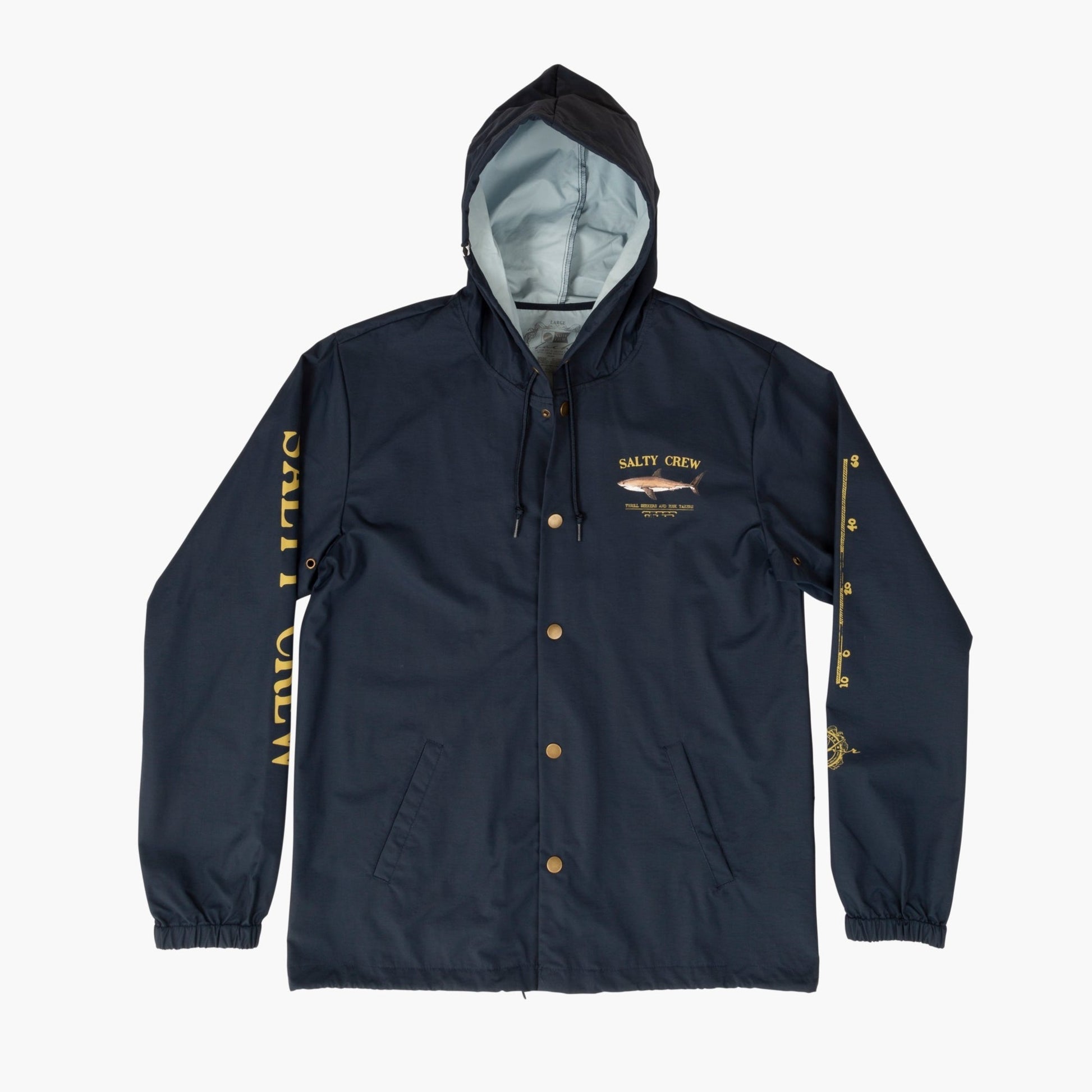 Salty Crew Bruce Snap Jacket - Navy Jacket