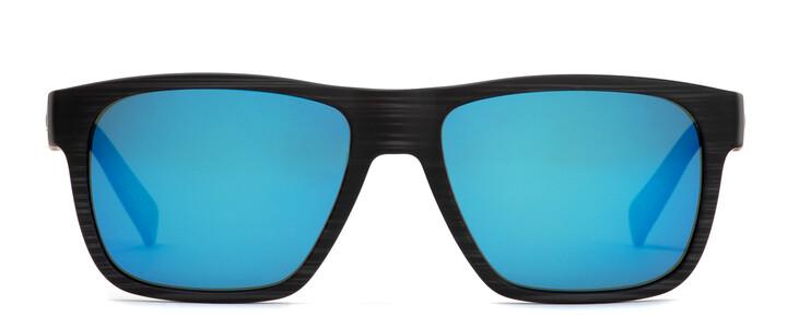 Otis Life On Mars Reflect Polarized Sunglasses - Black Woodland Matte Mirror Blue Polar Sunglasses
