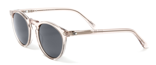 Otis Omar Eco Mineral Glass Sunglasses - Clear Smokey Blue Polarized Sunglasses