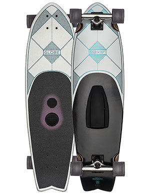 Globe GSB Chromantic White Black Iridescent Complete 33.1" 10525250 Longboard Complete