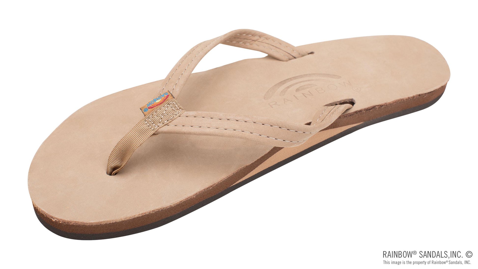 Rainbow Women's Sierra Brown Premier Leather Single Layer Narrow Strap  301ALTSNSRBRL