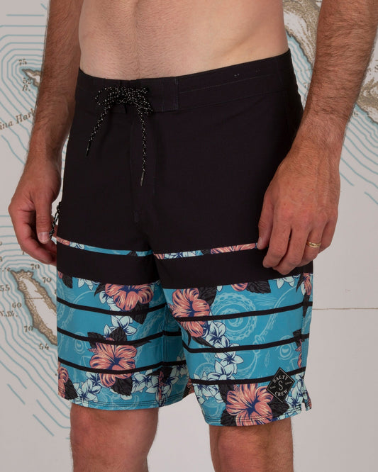 Salty Crew Dawn Patrol 19" Boardshorts - Black Mens Boardshorts