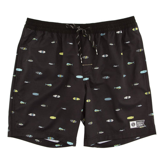 Salty Crew Spotter Elastic Boardshort - Black