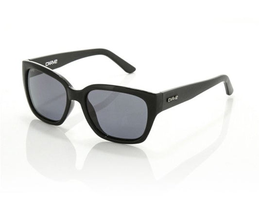Carve Scarlett Polarized Sunglasses - Black Grey Sunglasses