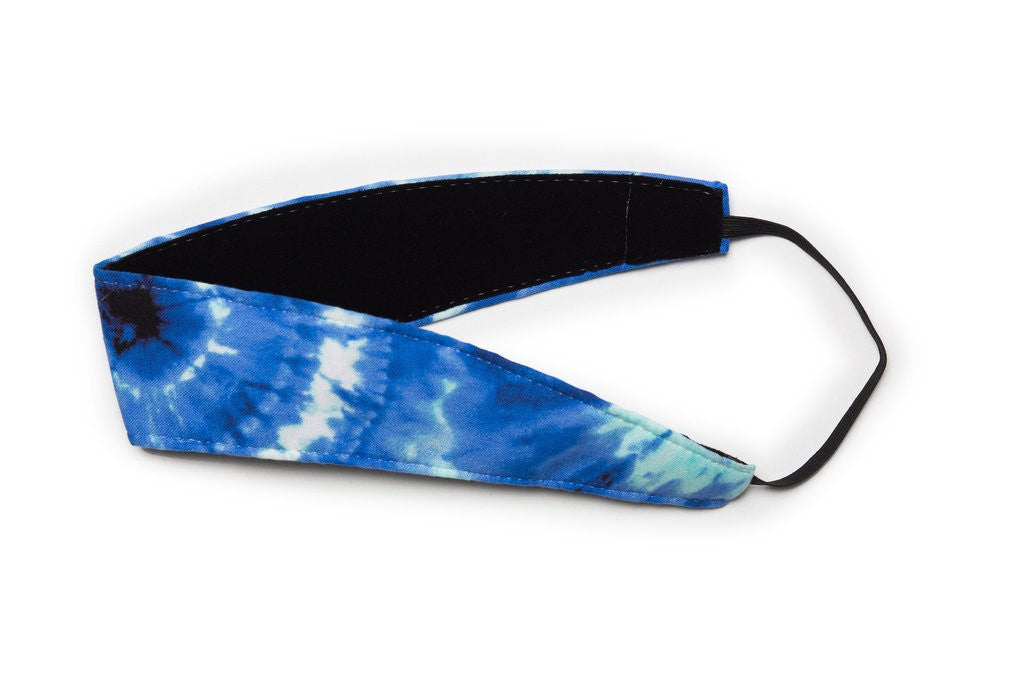 Banded Wide Blue Waters Headband 3136 Headband
