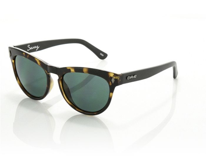 Carve Sunglasses Sway Tort Matte Black Sunglasses