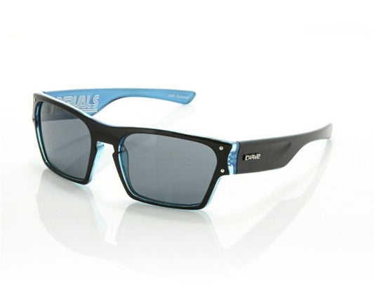 Carve Royals Polarized Sunglasses - Black Blue Grey Sunglasses