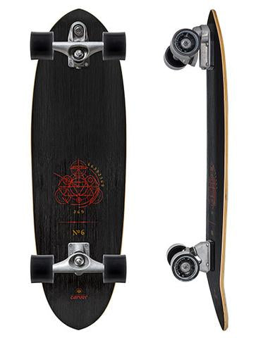 Carver No. 6 33" CX4 Haedron Complete Skateboard Complete Skateboard