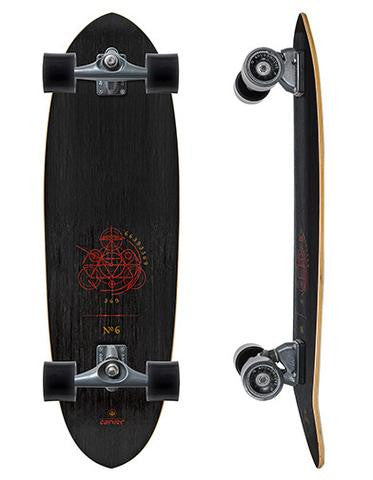 Carver No. 6 33" CX.4 Haedron Complete Skateboard