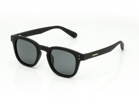 Carve Havana Polarized Sunglasses - Clear - Honey - Matte Black Sunglasses Matte Black