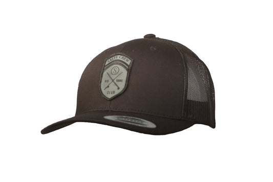 Salty Crew Quiver Retro Trucker Hat - Black Mens Hat