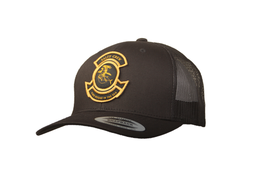 Salty Crew Tuna Bomber Retro Trucker Hat - Black Mens Hat