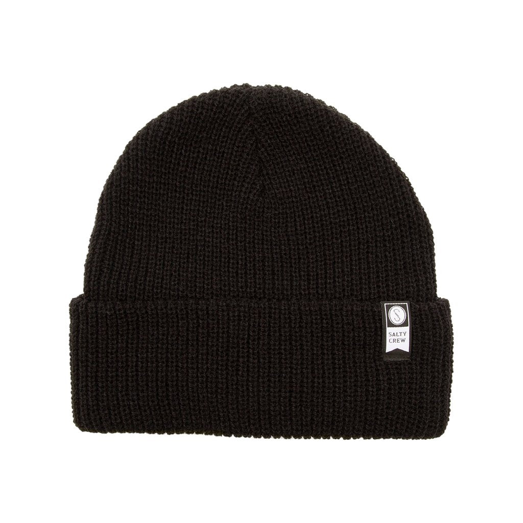 Salty Crew Alpha Beanie - Black / Ivory beanie Black