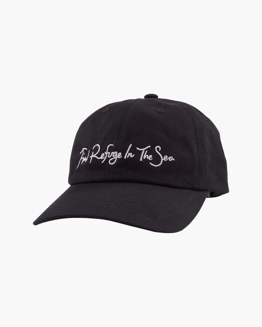 Salty Crew Refuge Dad Hat - Faded Black Hats