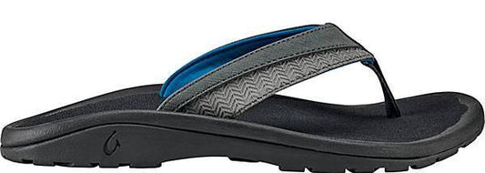 Olukai Ohana Koa Mens Sandal - Dark Shadow Dark Shadow Mens Footwear