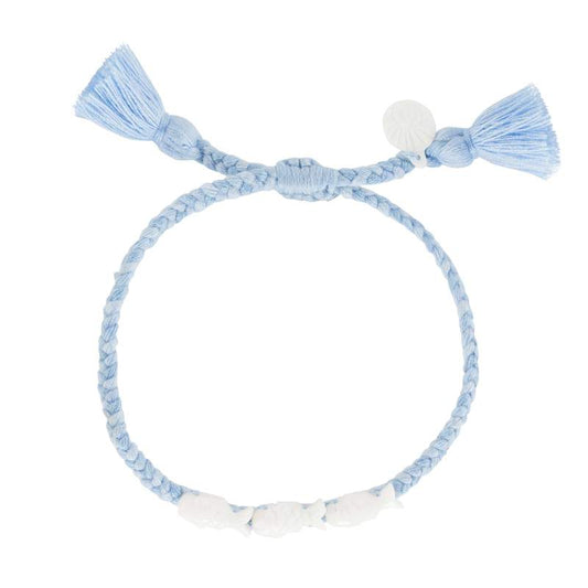 Wanderer 3 Little Fishes Bracelet - Bermuda Blue Jewelry