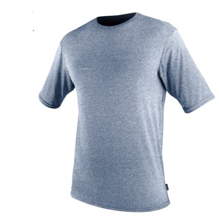 Oneill Hybrid Surf Tee S/S - Cadet Blue Heather BW 4878 Rashguard Sun Protection