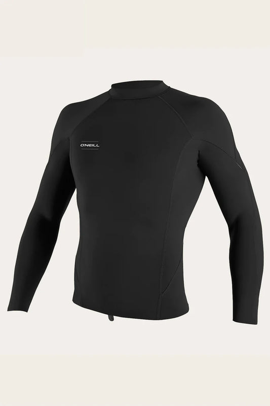 Oneill Hyperfreak .5mm Neoprene / Skins LS Mens Top 5035 - Black Wetsuits