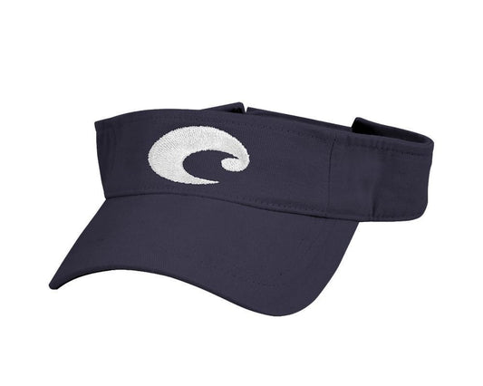 Costa Cotton Visor in Black HA 15BL Mens Hat