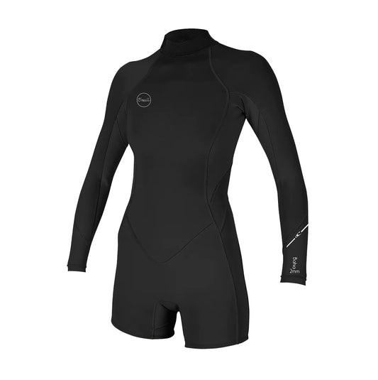 Oneill WOMEN'S BAHIA 2/1MM BACK ZIP L/S SPRING WETSUIT Wetsuit Top