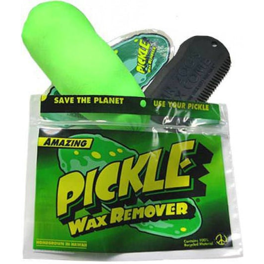 The Pickle Wax Remover Kit- green Surf Wax