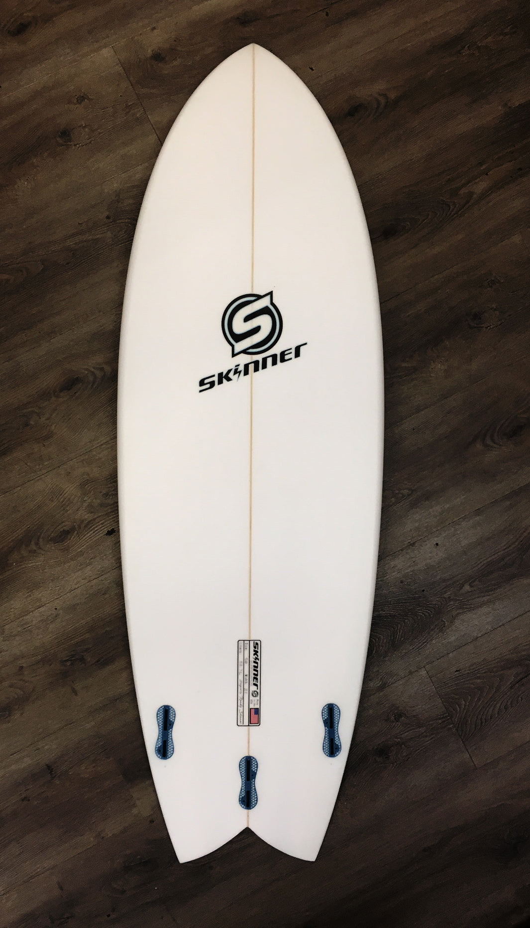 SOLD Skinner 5'6 OG Retro Epoxy Fish Surfboard