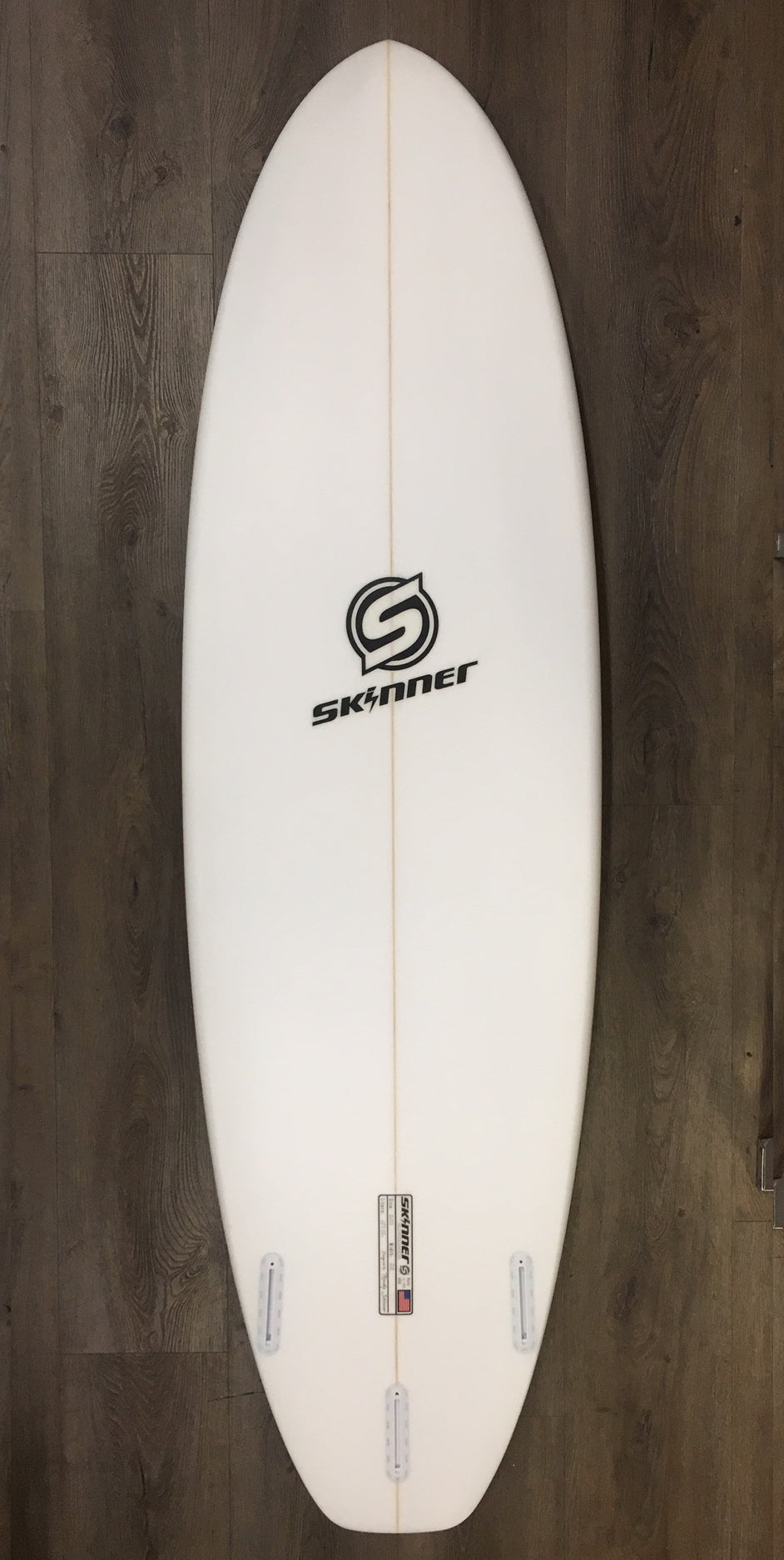 SOLD Skinner Surfboards 6'10 x 22.15" x 2.75" Performance Funshape Squash Tail EPS Epoxy Surfboard