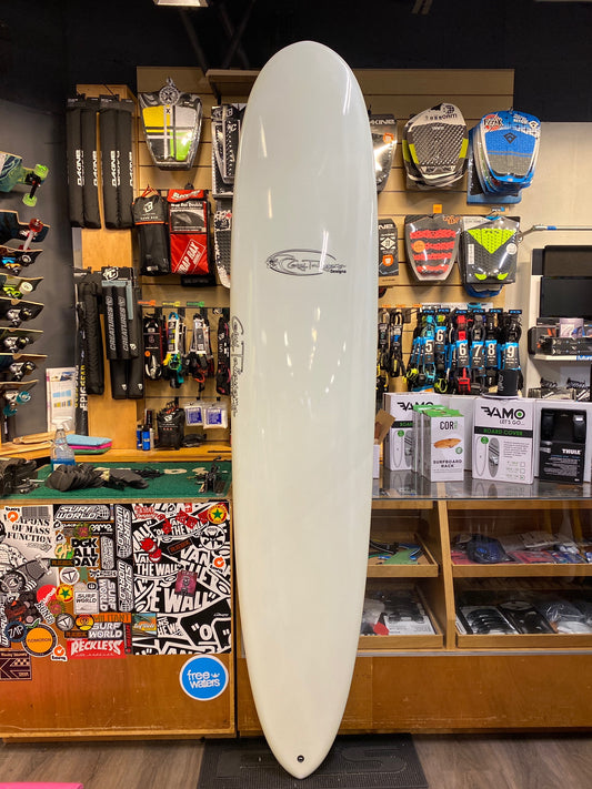 Guy Takayama 9'0" x 22.5" Pahoa Xeon Pigmented Fiberglass Epoxy Surfboard 60L Surfboard