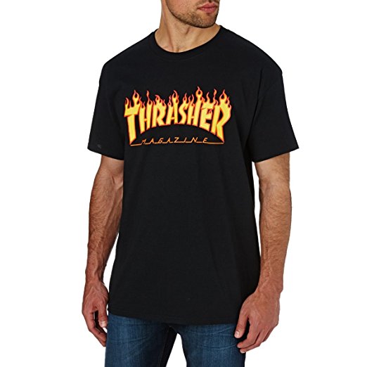 Thrasher Flame Logo Tee - AST Colors