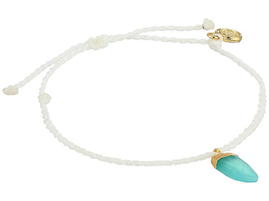 Pura Vida Shark Tooth Stone Charm Bracelet Jewelry