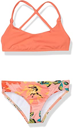 Billabong Beach Bliss Halter Girls Bikini Set - youth swimwear