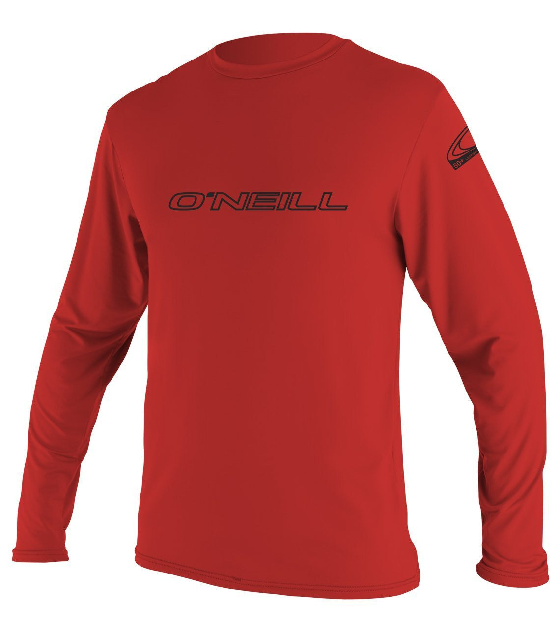 Oneill Men's Basic Skins LS Rashguard Tee 4339 - Red Rashguard Sun Protection