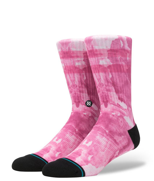 Stance Dead Seas Mens Classic Crew Socks - Pink Socks