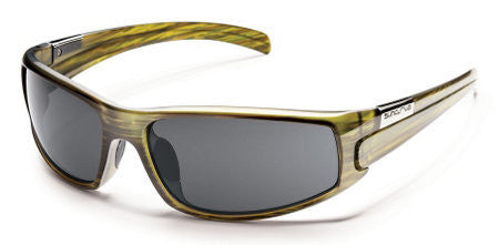 SunCloud Swagger Green Stripe Polarized Sunglasses SSGPPGYGNS Sunglasses