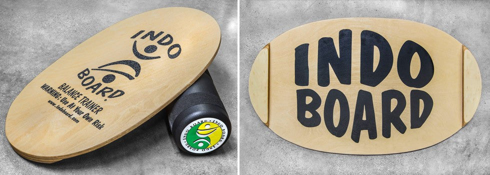 Indo Board (Deck and Roller) - Wood Balance Board