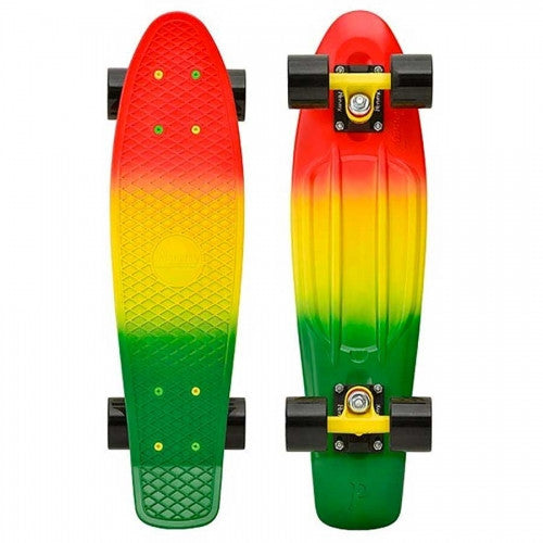 PENNY 27" FADE COMPLETE RASTA GRN/YEL/RED SKATEBOARD 1CPEN07FDGYRYKJ Longboard Skateboard
