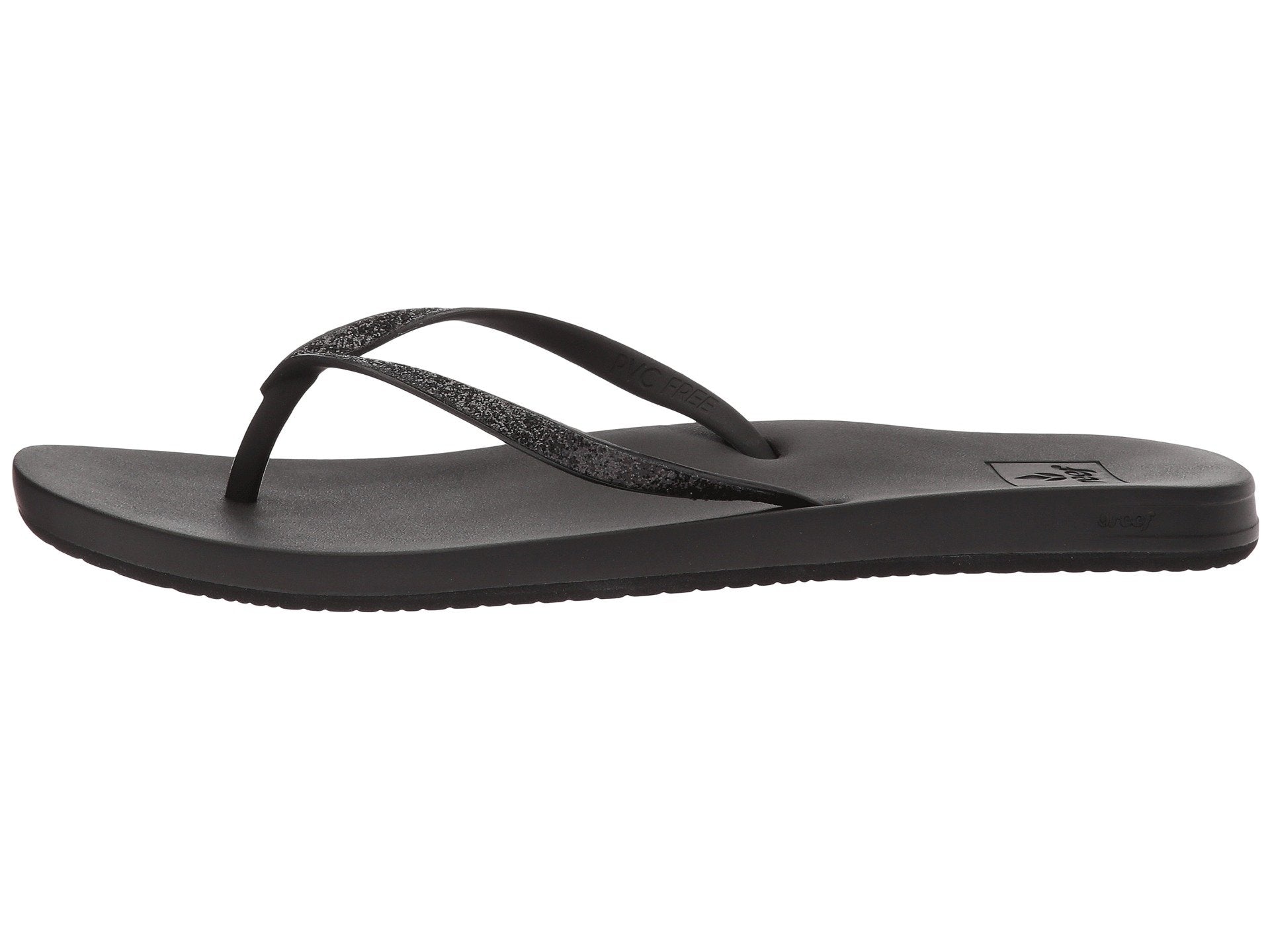 Reef Cushion Bounce Stargazer Women's Sandals - Black Womens Footwear