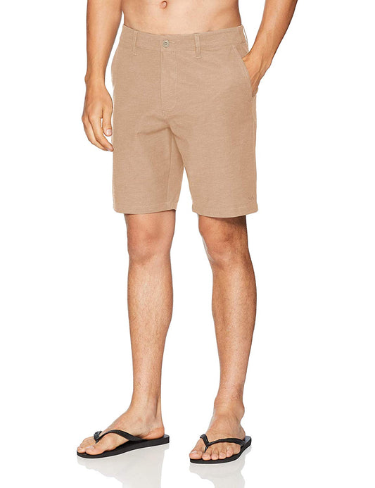 RVCA Back In Hybrid Mens Shorts - Khaki Mens Shorts