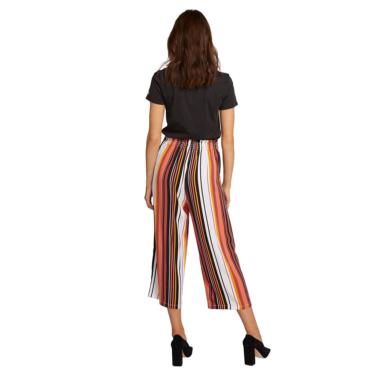 Volcom Winding Roads Beach Crop Pant - Dark Clay womens pants